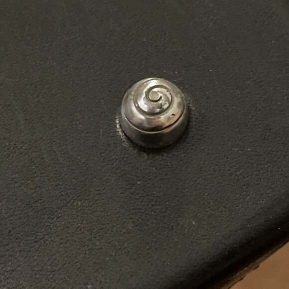 Brighton Vintage Brown Croc Embossed Leather Shoulder Bag Purse - Picture 14 of 16